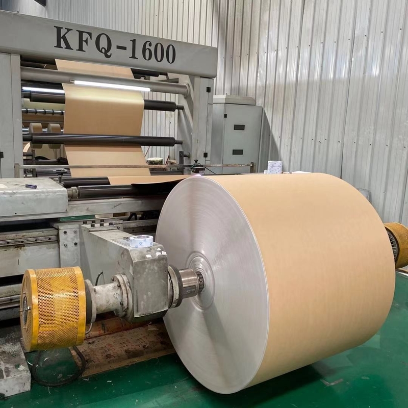 Eco PE Coated Paper In Roll Offset Recycled Brown Paper Roll